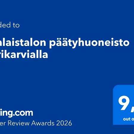 Maalaistalon Paeaetyhuoneisto Merikarvialla *